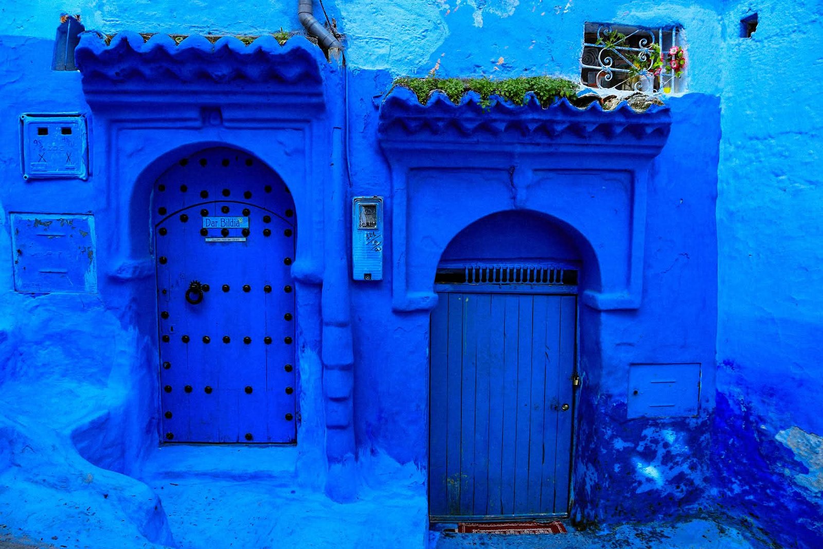 Chefchaouen blue medina on a Tangier to Marrakech desert tour