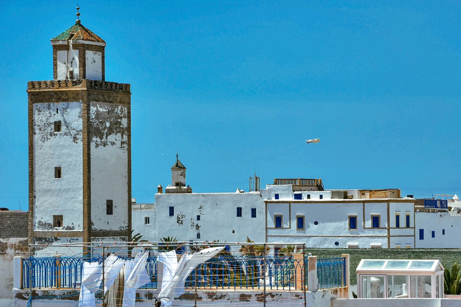 Tangier old town and medina in Morocco